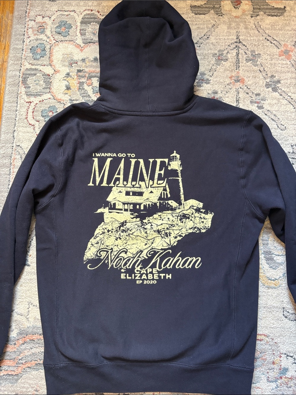 Noah Kahan Cape Elizabeth Hoodie - Picture 3 of 5